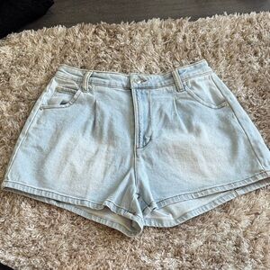 Gianni Bini Casual Light Blue Denim Women's Shorts